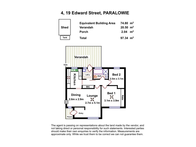 4/19 Edward Street, Paralowie SA 5108 Floorplan