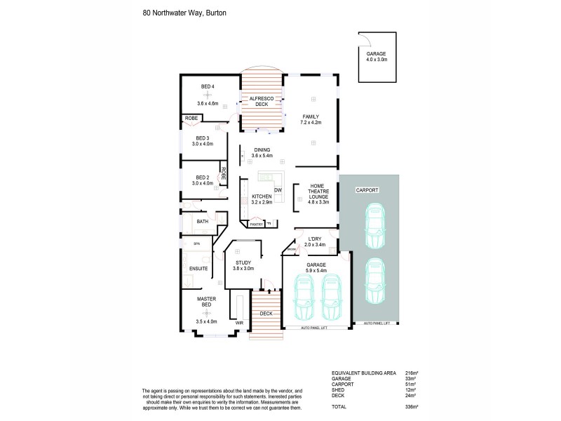 80 Northwater Way, Burton SA 5110 Floorplan