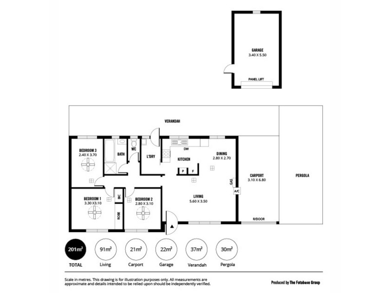 8 Rustic Grove, Andrews Farm SA 5114 Floorplan