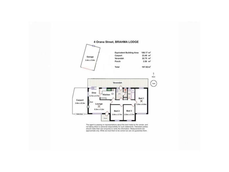 4 Orana Street, Brahma Lodge SA 5109 Floorplan