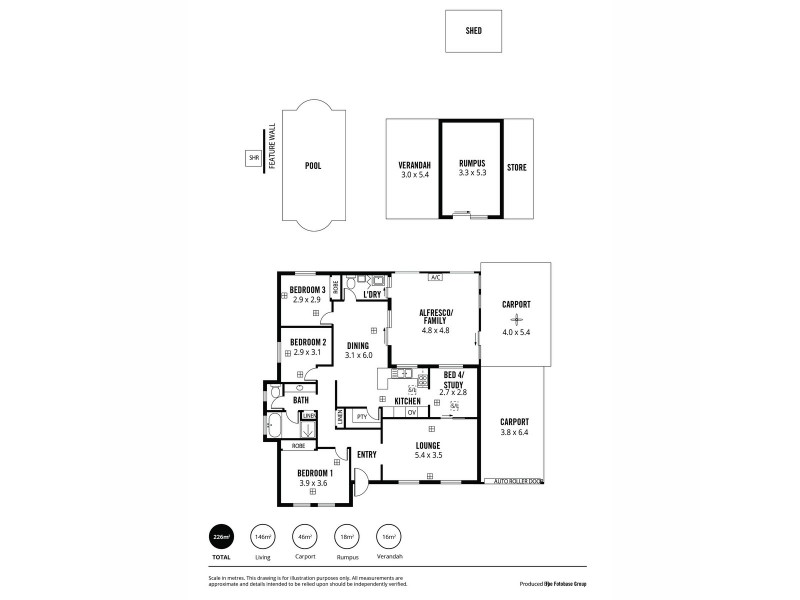 12 Nellie Street, Parafield Gardens SA 5107 Floorplan