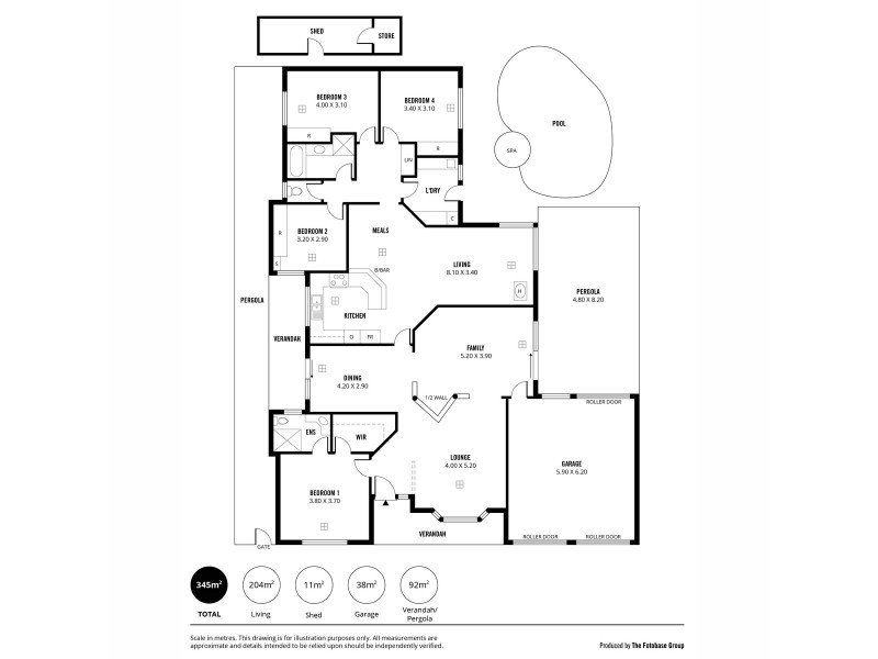2 Carnation Court, Parafield Gardens SA 5107 Floorplan