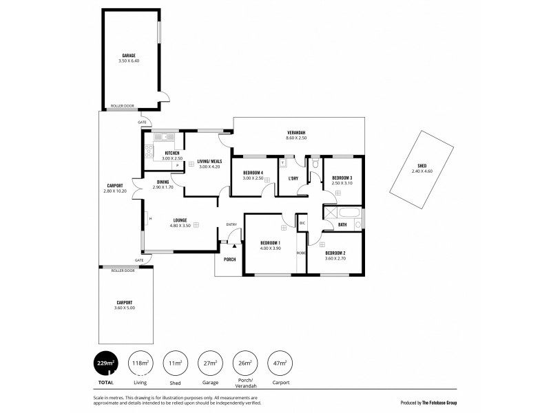 4 Munro Court, Salisbury Heights SA 5109 Floorplan