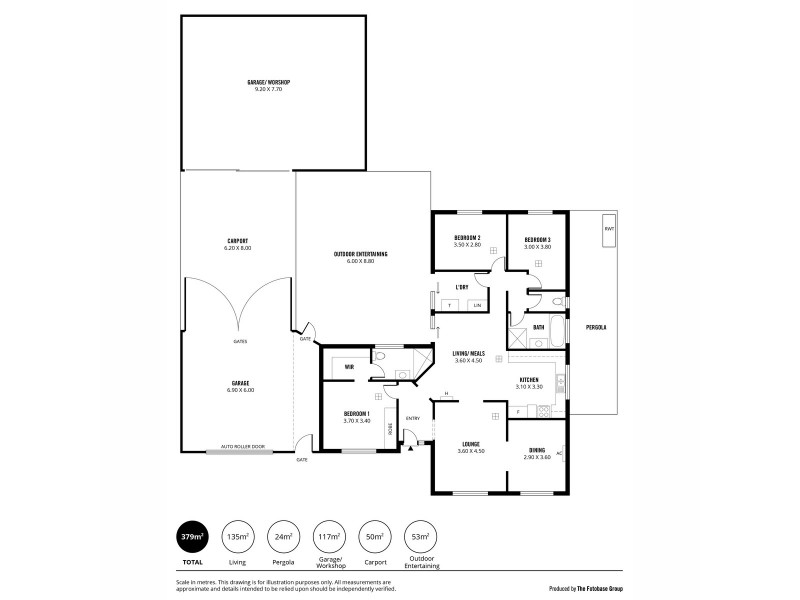 19 Crosby Way, Paralowie SA 5108 Floorplan