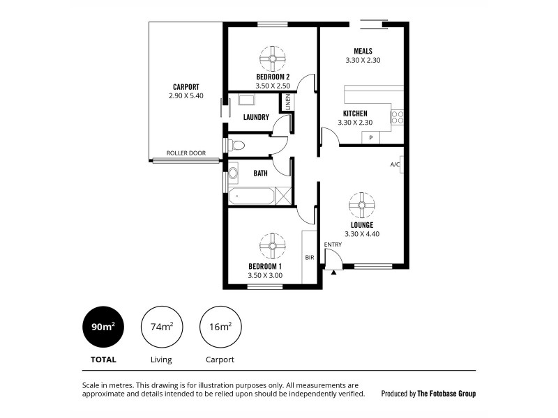 18/70 Kiekebusch Road, Gulfview Heights SA 5096 Floorplan