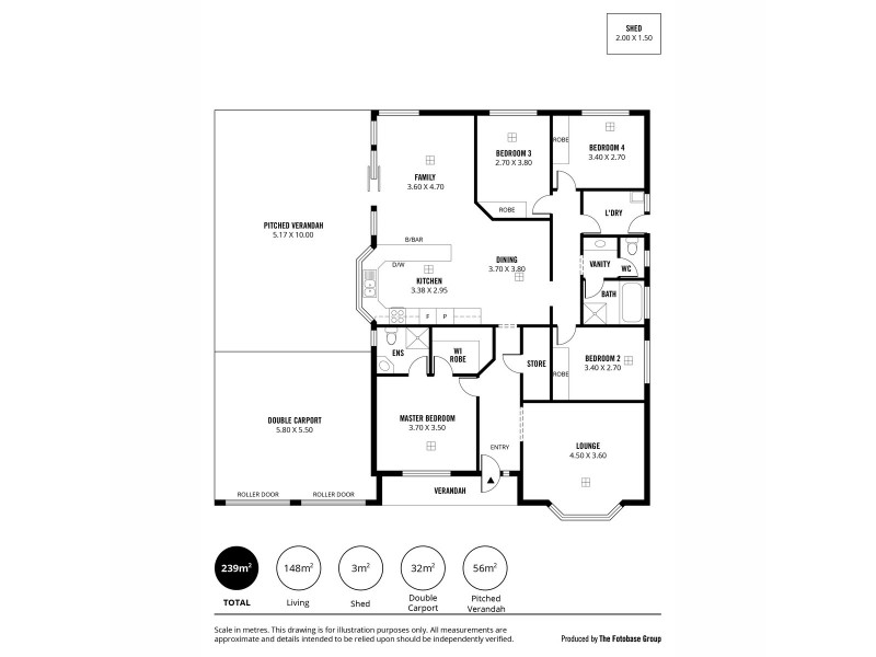 1 Coker Street, Ferryden Park SA 5010 Floorplan