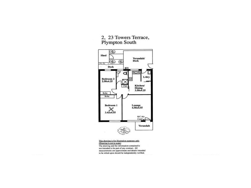 2/23 Towers Terrace, South Plympton SA 5038 Floorplan