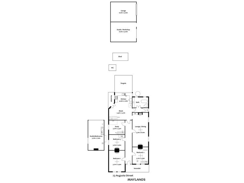 23 Augusta Street, Maylands SA 5069 Floorplan