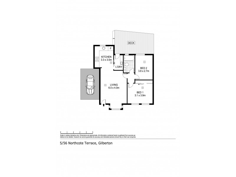 5/56 Northcote Terrace, Gilberton SA 5081 Floorplan