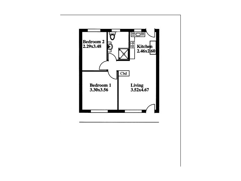 1/22 Broad Street, Marden SA 5070 Floorplan