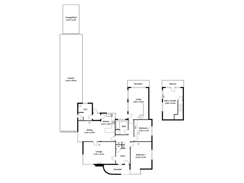 16 Braund Road, Fitzroy SA 5082 Floorplan