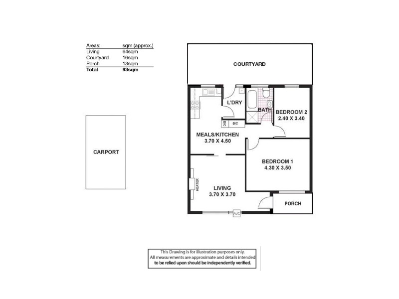 2/32 Hereford Avenue, Trinity Gardens SA 5068 Floorplan