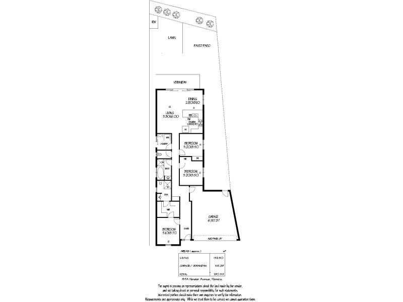 44a Hender Avenue, Klemzig SA 5087 Floorplan