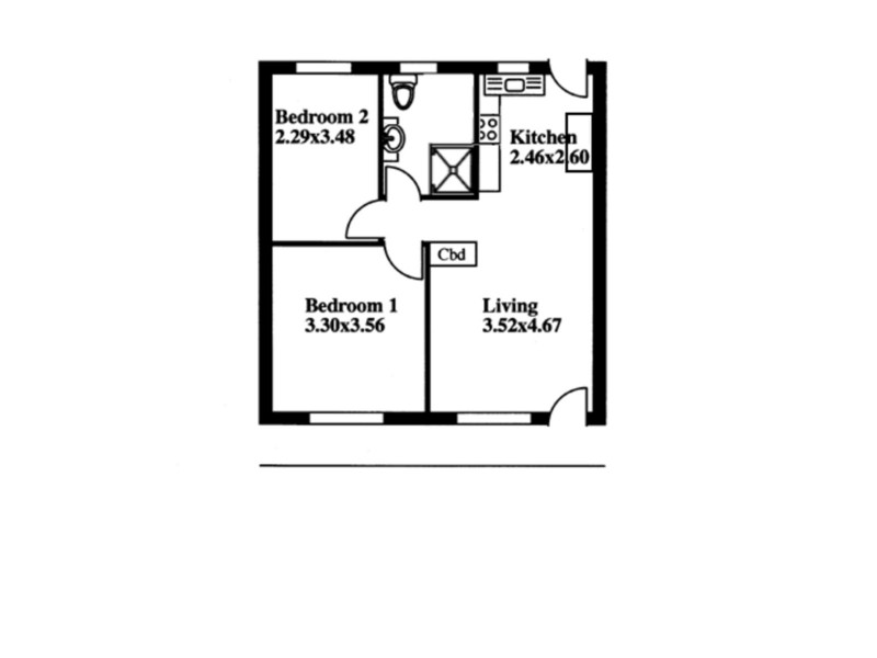 1/22 Broad Street, Marden SA 5070 Floorplan