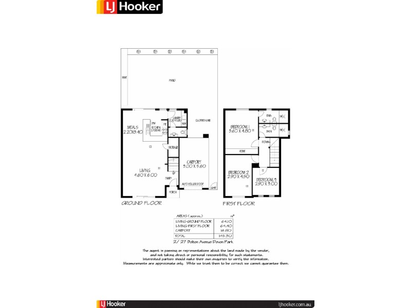 27 Bolton Avenue, Devon Park SA 5008 Floorplan
