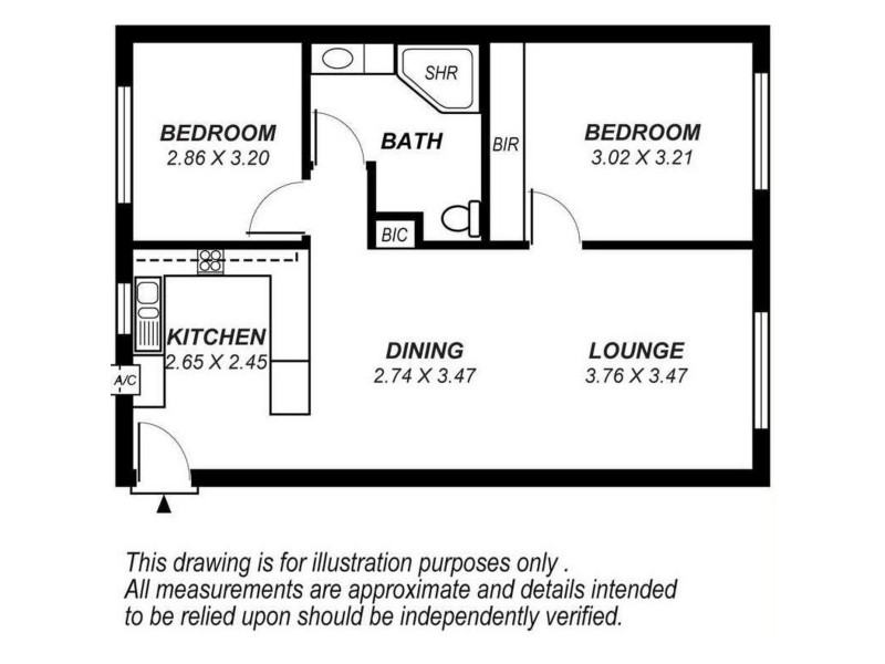 12/274 South Terrace, Adelaide SA 5000 Floorplan