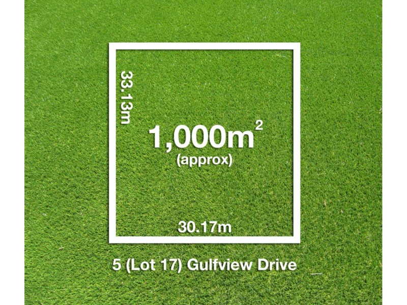 5 (Lot 17) Gulfview Drive, Tickera SA 5555