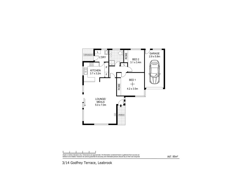 3/14 Godfrey Terrace, Leabrook SA 5068 Floorplan
