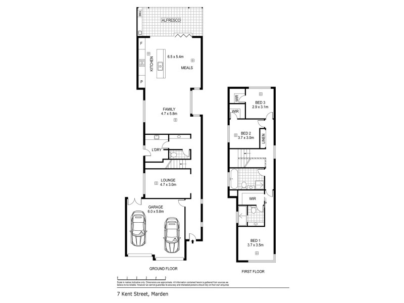 7 Kent Street, Marden SA 5070 Floorplan
