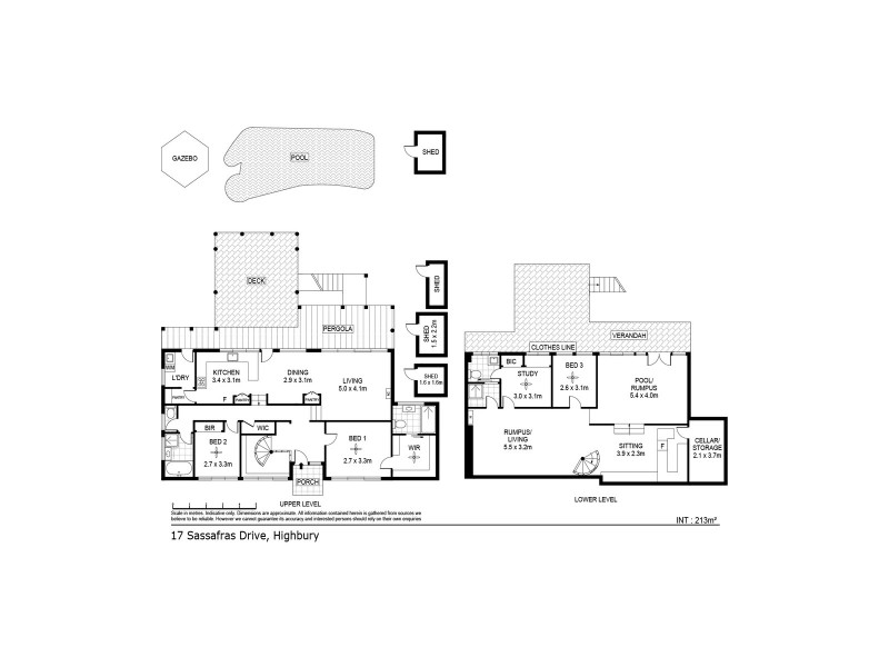 17 Sassafras Drive, Highbury SA 5089 Floorplan