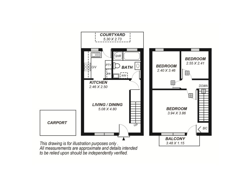 3/189 North East Road, Hampstead Gardens SA 5086 Floorplan