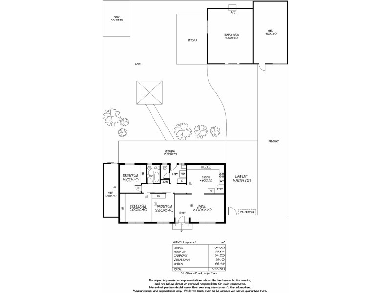 21 Albara Road, Ingle Farm SA 5098 Floorplan