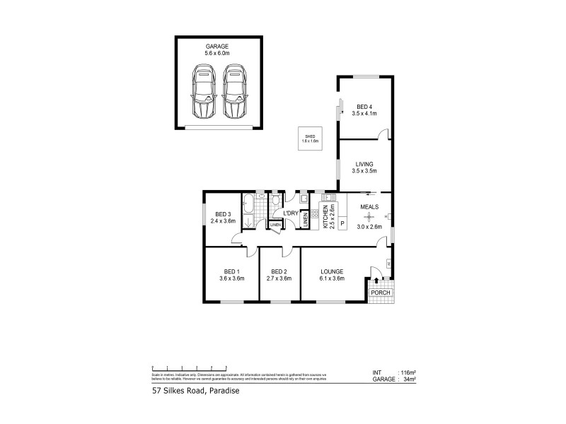 57 Silkes Road, Paradise SA 5075 Floorplan