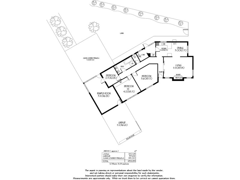 12 Rheims Street, Broadview SA 5083 Floorplan