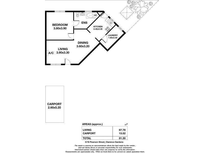5/16 Pearson Street, Clarence Gardens SA 5039 Floorplan
