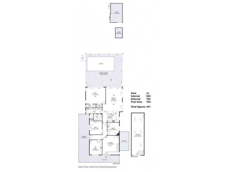 36 Llandower Avenue, Evandale SA 5069 Floorplan