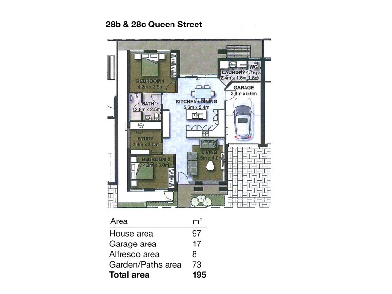 28b Queen Street, Norwood SA 5067 Floorplan