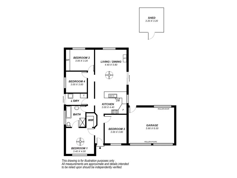 6 Lafitte Way, Andrews Farm SA 5114 Floorplan
