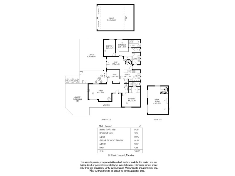 14 Clark Crescent, Paradise SA 5075 Floorplan
