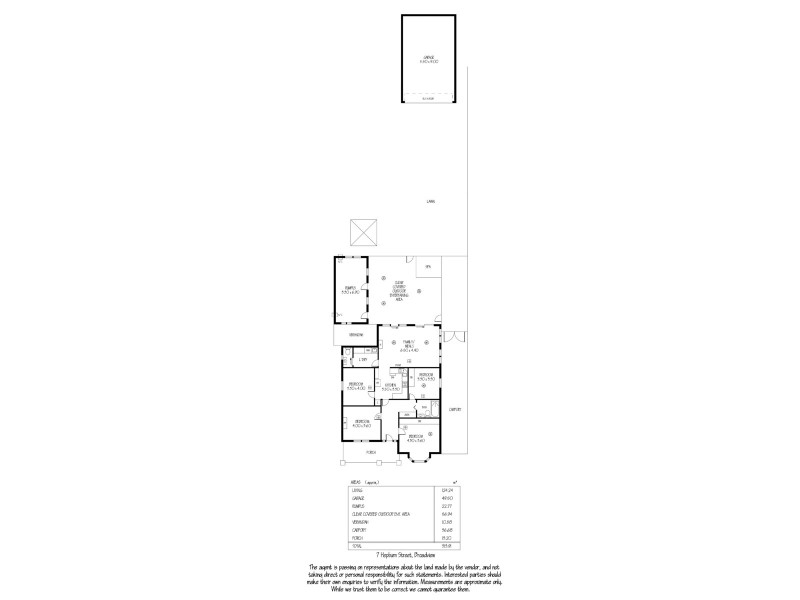 7 Hepburn Street, Broadview SA 5083 Floorplan