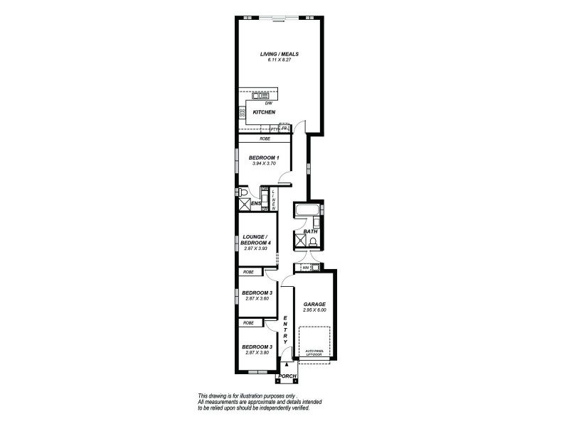 11b Sheila Street, Rostrevor SA 5073 Floorplan