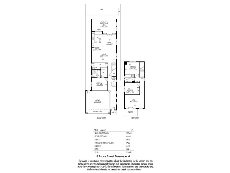 8a Avoca Street, Dernancourt SA 5075 Floorplan