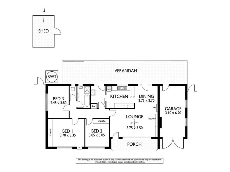 94 Oaklands Road, Glengowrie SA 5044 Floorplan