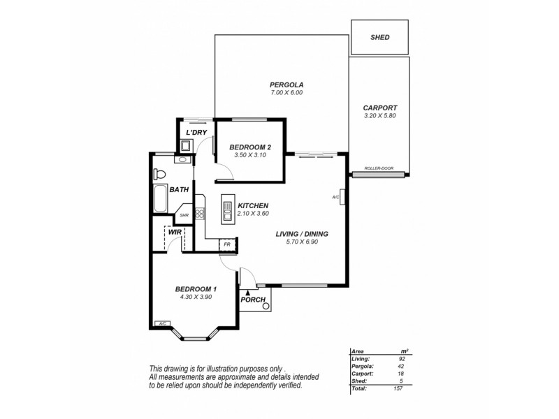 5/1 Balcombe Avenue, Findon SA 5023 Floorplan