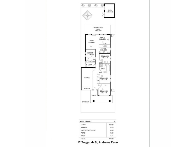 12 Tuggarah Street, Andrews Farm SA 5114 Floorplan