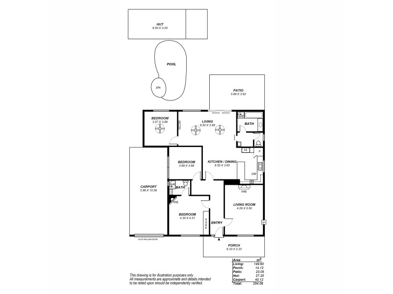 136 Jetty Road, Largs Bay SA 5016 Floorplan