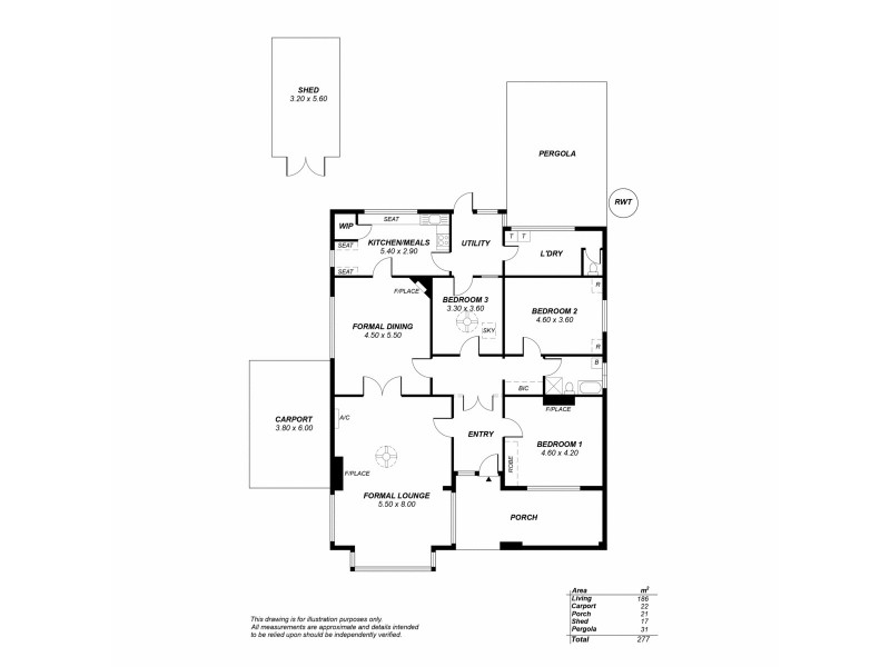 11 Avonmore Avenue, Trinity Gardens SA 5068 Floorplan