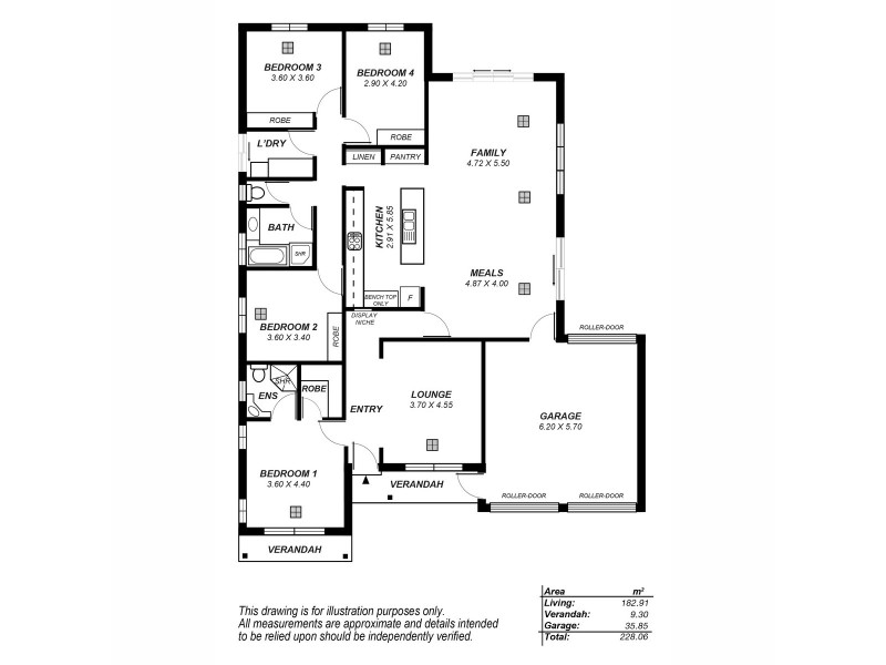 1 Chapman Court, Mawson Lakes SA 5095 Floorplan