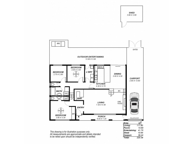 24 Kildare Avenue, Athelstone SA 5076 Floorplan