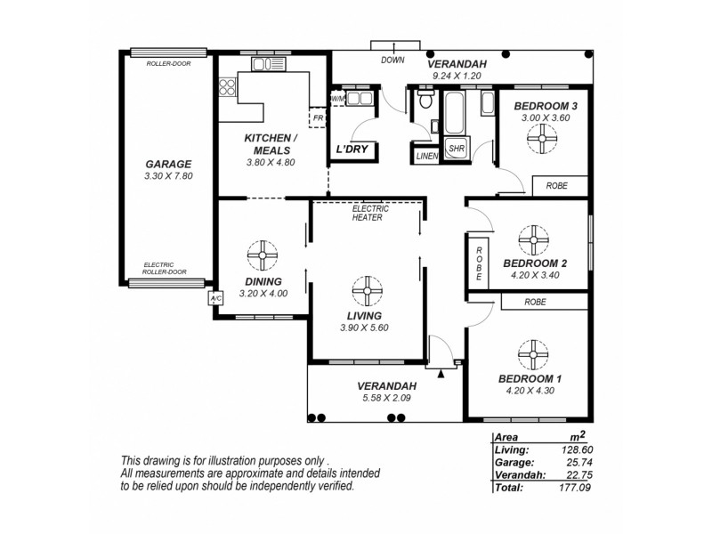 31 Rita Avenue, Rostrevor SA 5073 Floorplan