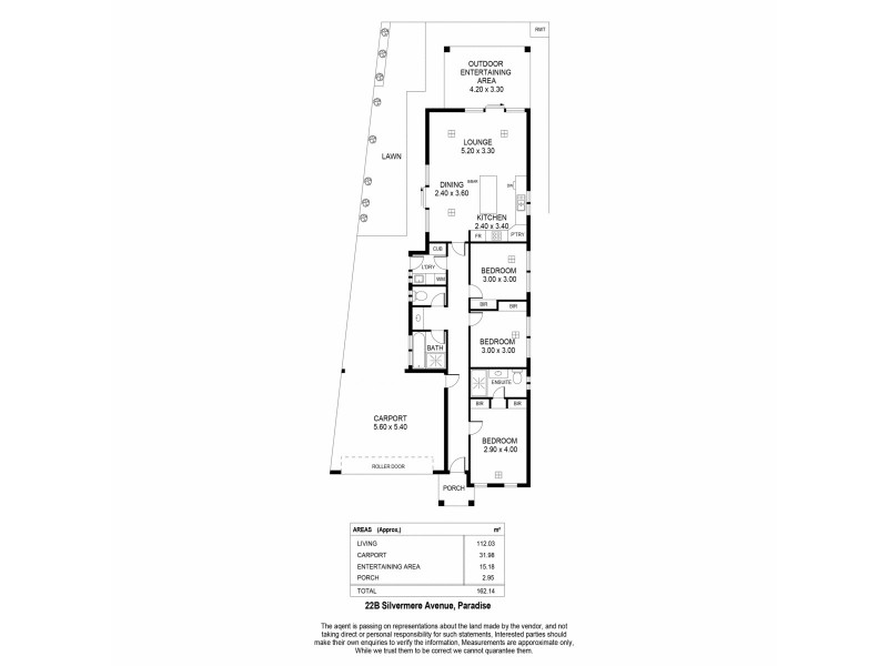 22B Silvermere Avenue, Paradise SA 5075 Floorplan