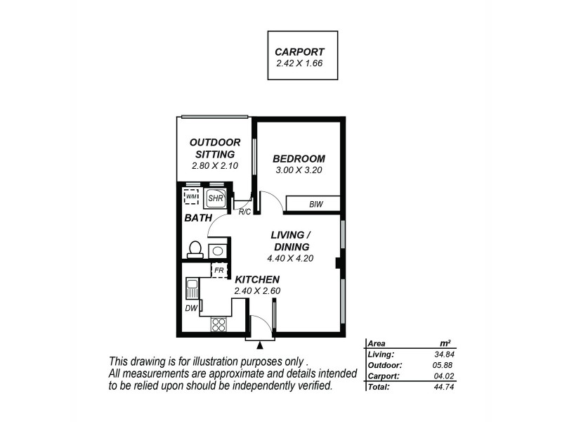 1/197-201 Anzac Highway, Plympton SA 5038 Floorplan