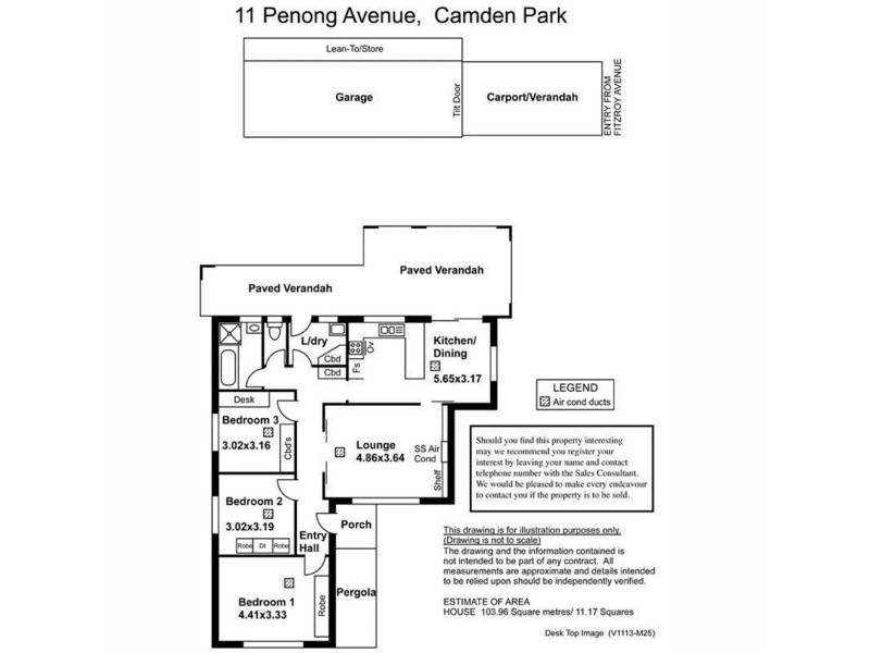 11 Penong Avenue, Camden Park SA 5038 Floorplan