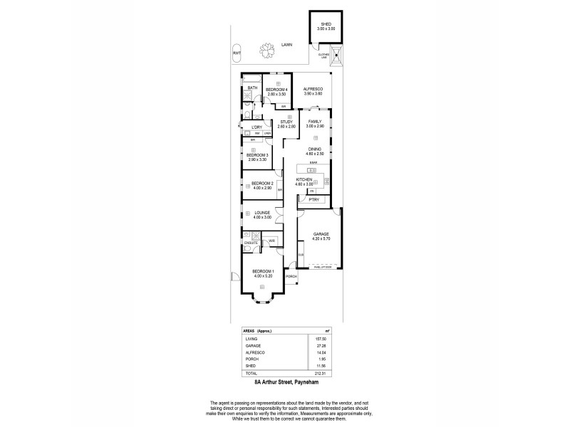 8a Arthur Street, Payneham SA 5070 Floorplan