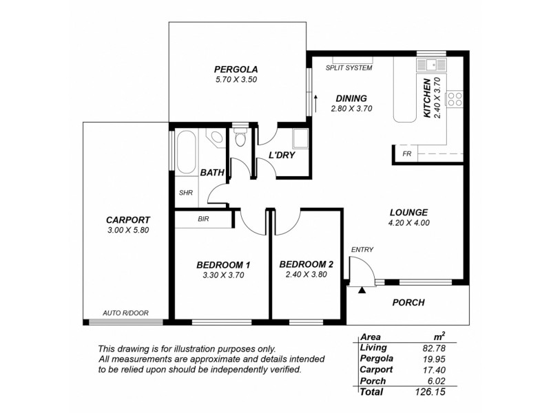 2/306 Victoria Road, Largs North SA 5016 Floorplan