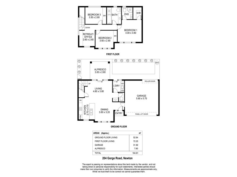 204 Gorge Road, Newton SA 5074 Floorplan
